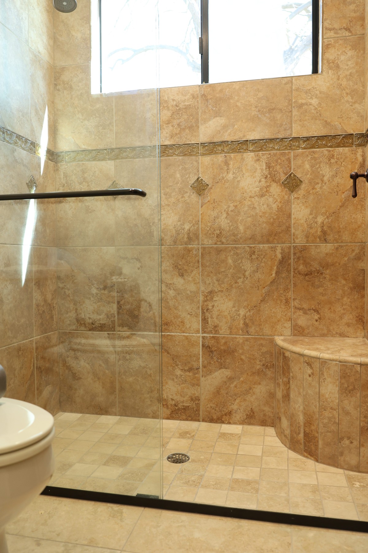 Tile floor — wide view of a Tucson home